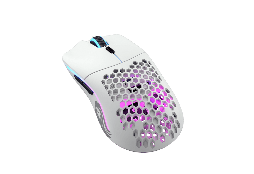Model O Minus Wireless - Lightweight RGB Mouse (White)