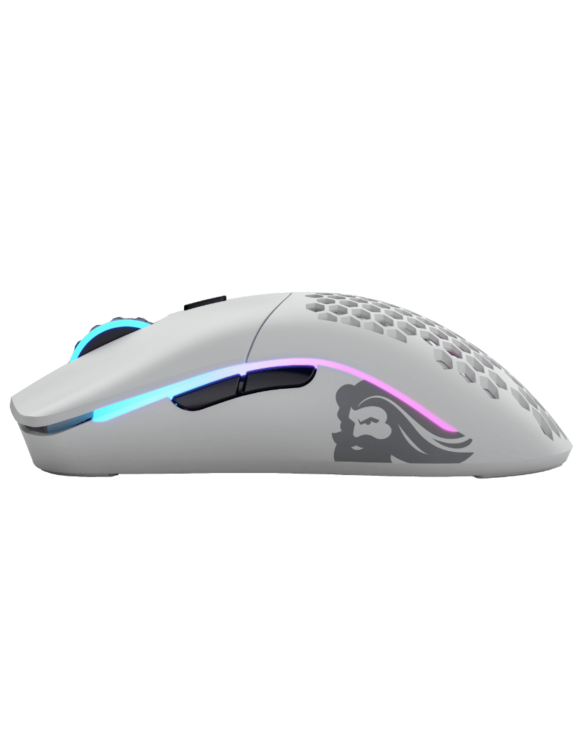 Model O Minus Wireless - Lightweight RGB Mouse (White)