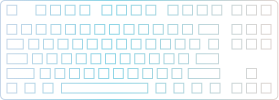 full size keyboard icon